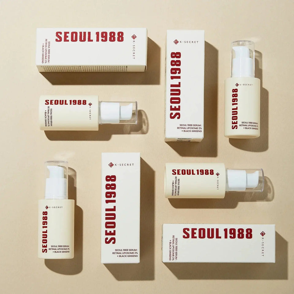 KSecret Seoul 1988 Korean skincare collection retinal serums snail mucin creams K-beauty Canada Selenaire
