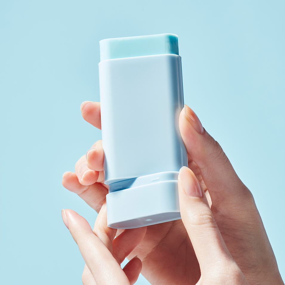 Selenaire Tocobo Cotton Soft Sun Stick SPF 50 showing the compact white sun protection stick with SPF label.