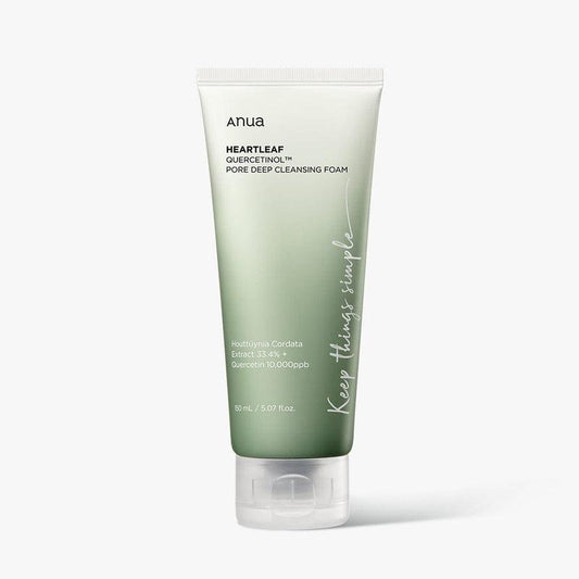 Anua - Heartleaf Quercetinol Pore Deep Cleansing Foam