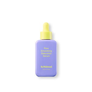 Selenaire By Wishtrend Pore Smoothing Bakuchiol Serum in a clear glass bottle with dropper, designed for gentle pore refining.