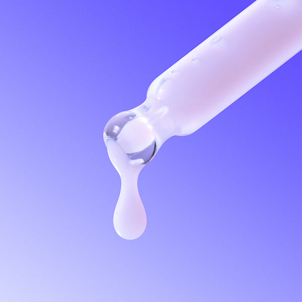 Selenaire By Wishtrend Pore Smoothing Bakuchiol Serum in a clear bottle with dropper, showing the product label and packaging.