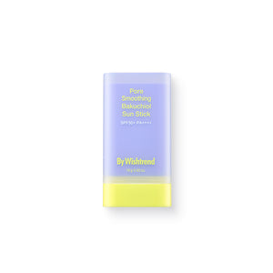 Selenaire By Wishtrend Pore Smoothing Bakuchiol Sun Stick applied on skin, featuring compact, portable sun protection with pore-refining properties.