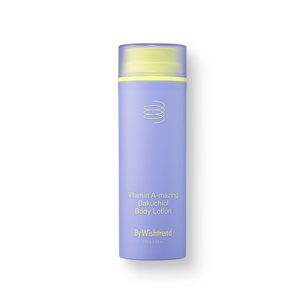 Selenaire Vitamin A-mazing Bakuchiol Body Lotion from By Wishtrend, creamy lotion with natural plant-based ingredients, for smooth skin.