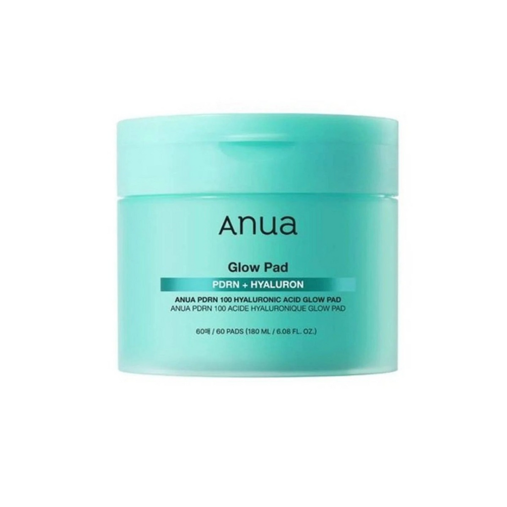 SELENAIRE Anua PDRN 100 Hyaluronic Acid Glow Pad with textured surface for skincare and hydration.
