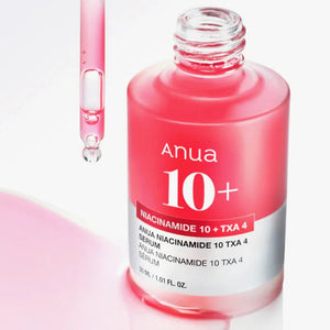 Anua Niacinamide TXA serum before after dark spot treatment K-beauty