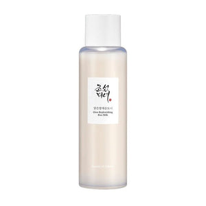 Beauty of Joseon Glow Replenishing Rice Milk in a 150ml bottle, featuring a sleek white packaging and a minimalist design.