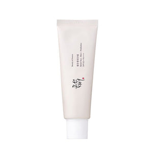 Beauty of Joseon Relief Sun sunscreen from SELENAIRE, with SPF protection, in a sleek packaging shown in the image.