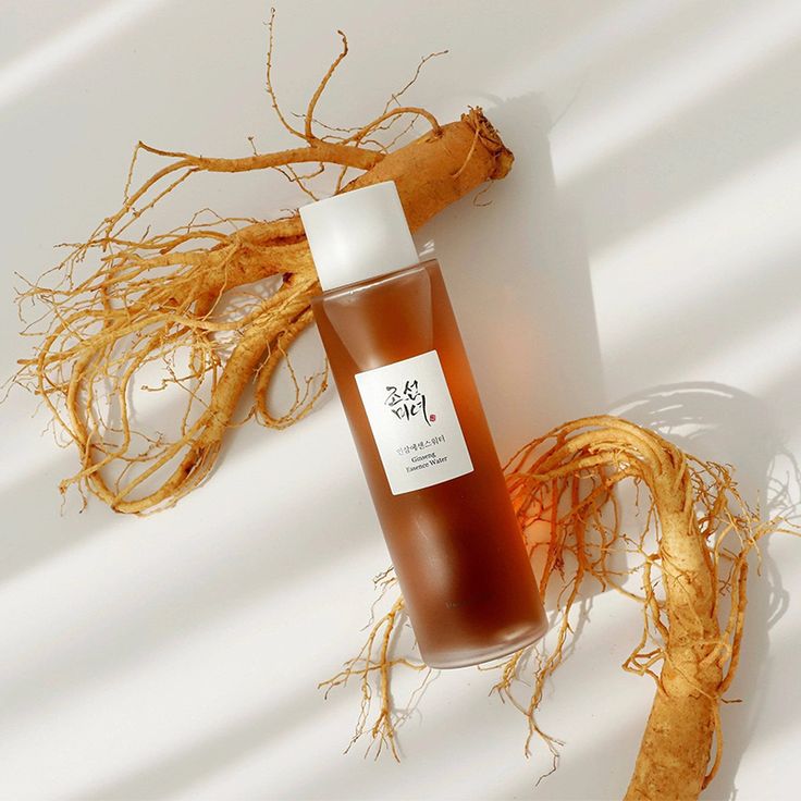 Beauty of Joseon Ginseng Essence Water bottle with clear label, featuring traditional Korean skincare branding and a minimalist design.