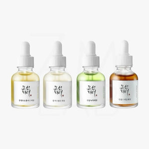 Beauty of Joseon Hanbang Serum Discovery Kit with multiple serum vials in a sleek box for skincare.
