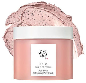 Beauty of Joseon Red Bean Refreshing Pore Mask by SELENAIRE, showing the jar with red bean extract for deep pore cleansing.