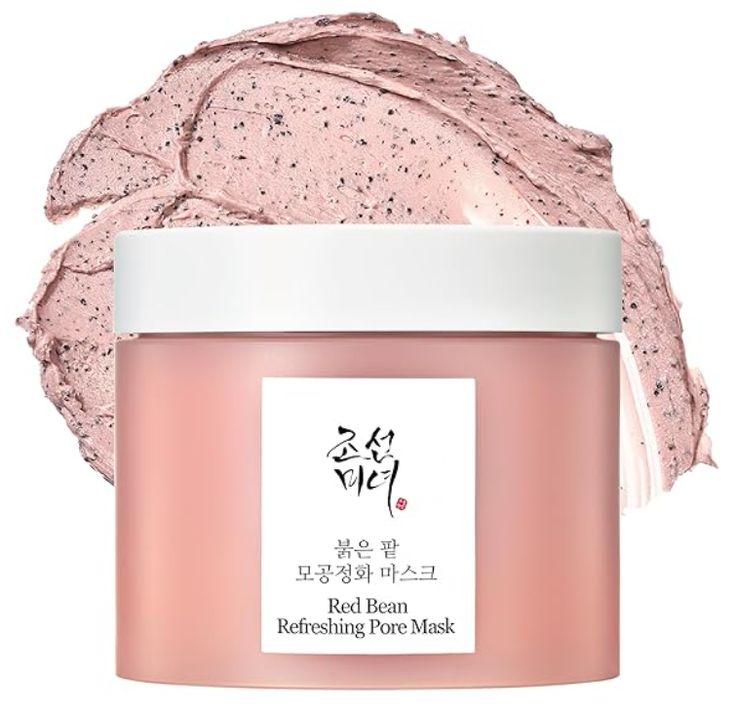 Beauty of Joseon Red Bean Refreshing Pore Mask by SELENAIRE, showing the jar with red bean extract for deep pore cleansing.