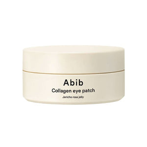 Abib PDRN Retinal Eye Patch Glow Jelly by SELENAIRE, showing a translucent jelly eye patch with collagen for skincare.