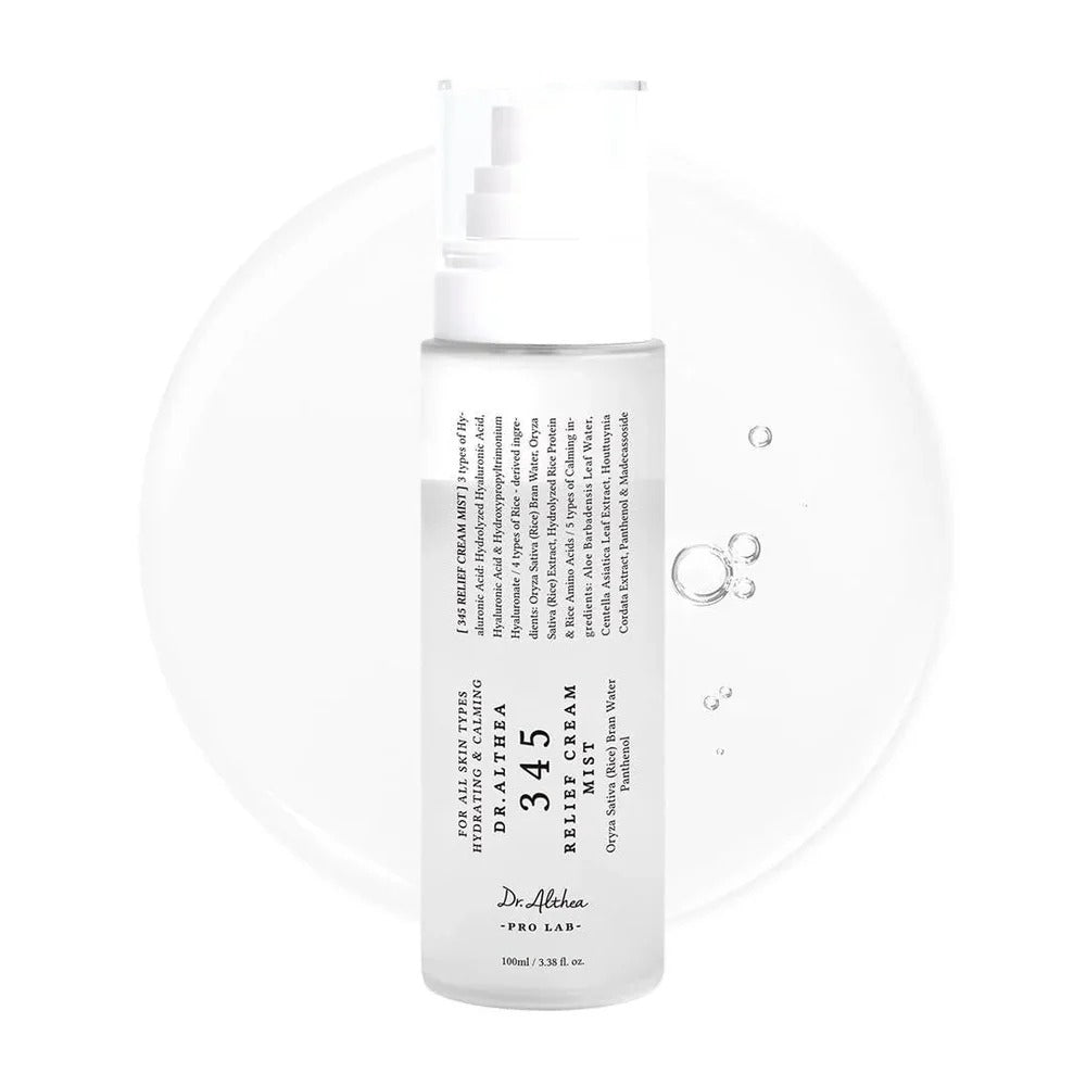 Dr. Althea skincare product bottle on a white background