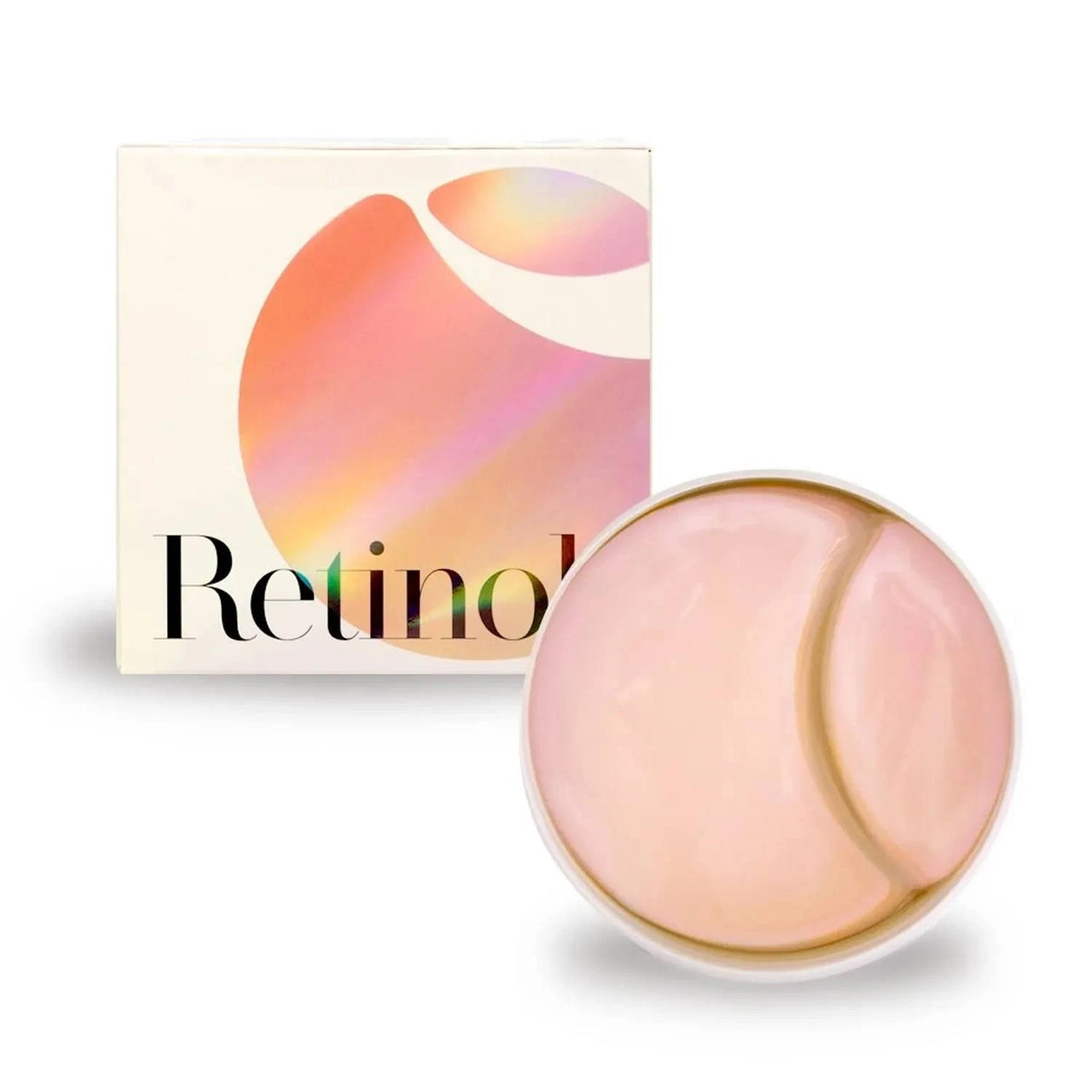SELENAIRE KSECRET Eye Gel Patches displayed on a white surface, showcasing the translucent patches designed for under-eye care.