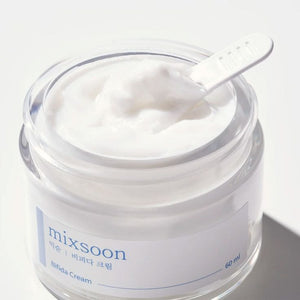 Bottle of Mixsoon Bifida Cream by SELENAIRE with a white and blue packaging design.