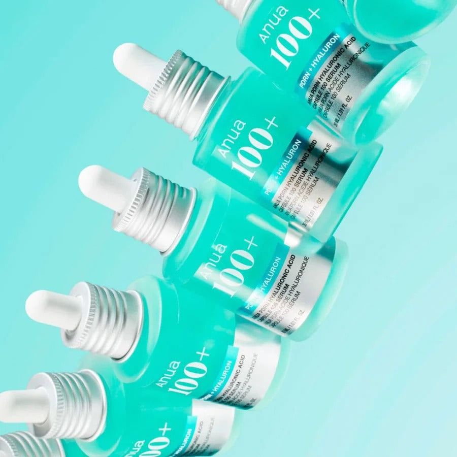 Selenaire Anua PDRN Hyaluronic Capsule 100 Serum bottle with applicator for skincare and hydration.