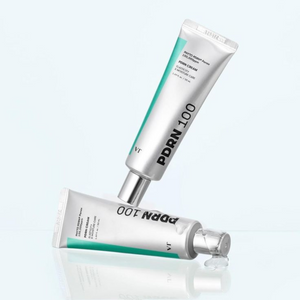 Selenaire VT Cosmetics PDRN Cream 100 jar with white lid and label, showcasing the skincare product for skin regeneration.